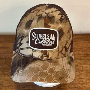 Scheels Outfitters Camo Riverside Mesh Adjustable Hat